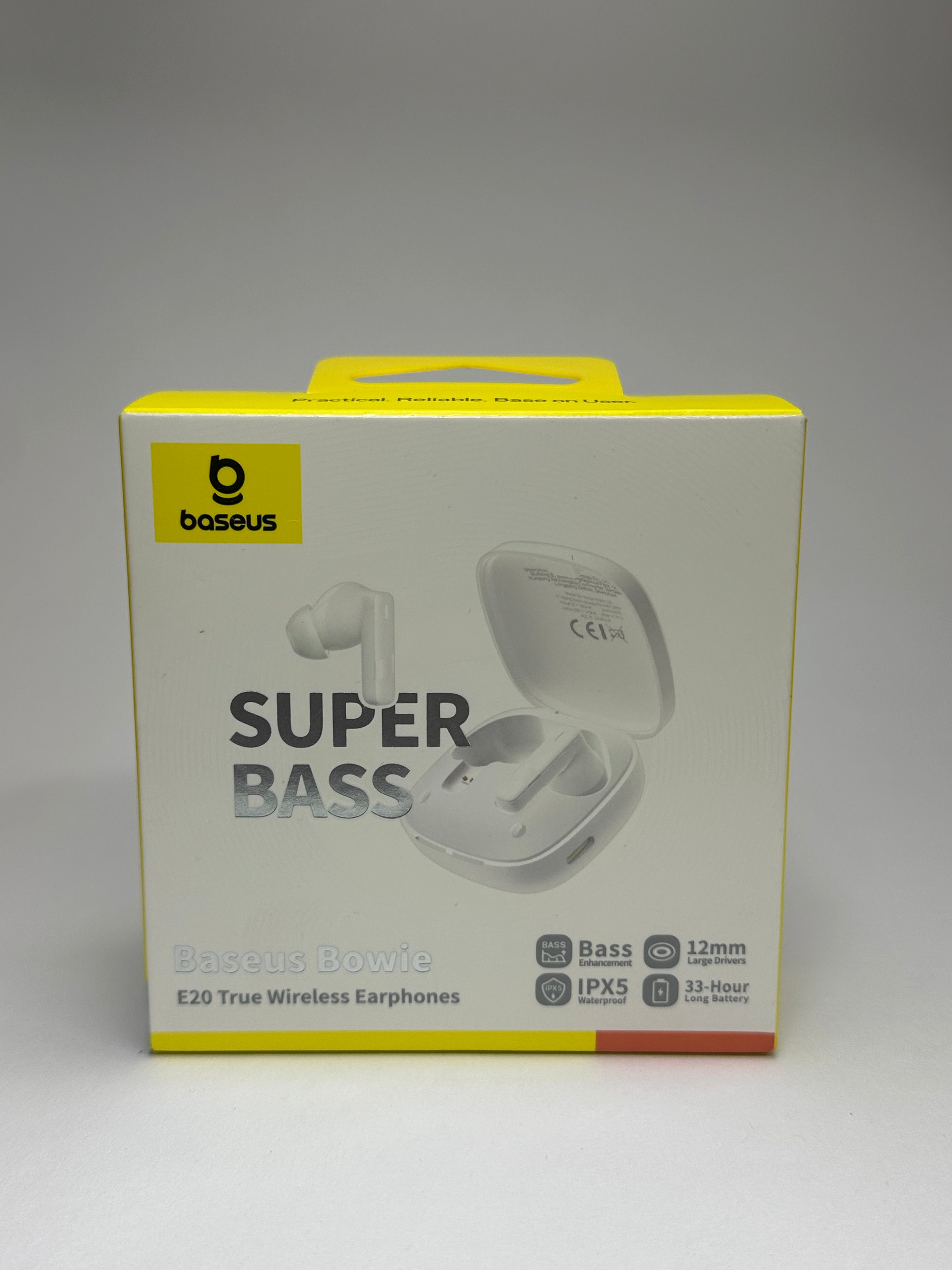 Fone Bluetooth Super Bass E20 Baseus